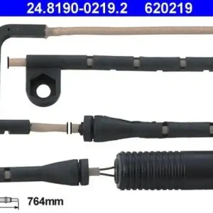 Sichere Zahlung ATE Warnkontakt, Bremsbelagverschleiß 24.8190-0219.2