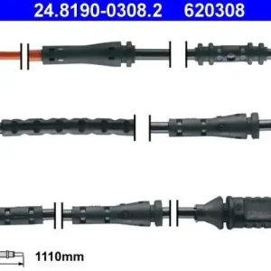 Solange Der Vorrat Reicht ATE Warnkontakt, Bremsbelagverschleiß 24.8190-0308.2