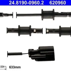 Wochenendangebot ATE Warnkontakt, Bremsbelagverschleiß 24.8190-0960.2
