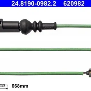 Top-Preis ATE Warnkontakt, Bremsbelagverschleiß 24.8190-0982.2