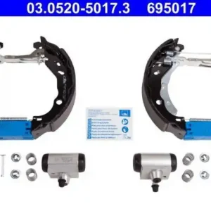 Nur Für Kurze Zeit ATE Bremsbackensatz Original ATE TopKit 03.0520-5017.3