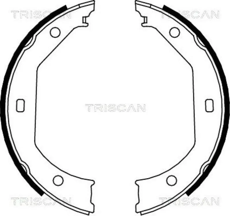 Direkt Vom Hersteller TRISCAN Bremsbackensatz 8100 11638
