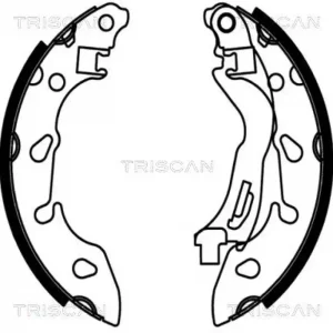 TRISCAN Bremsbackensatz 8100 10038 Schneller Versand
