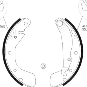 HELLA Bremsbackensatz 8DB 355 001-291 Beliebt