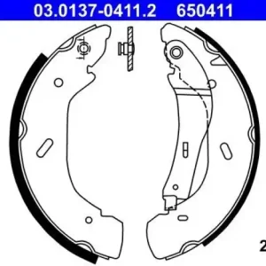Top-Angebot ATE Bremsbackensatz 03.0137-0411.2