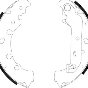 HELLA Bremsbackensatz 8DB 355 002-411 Top-Angebot