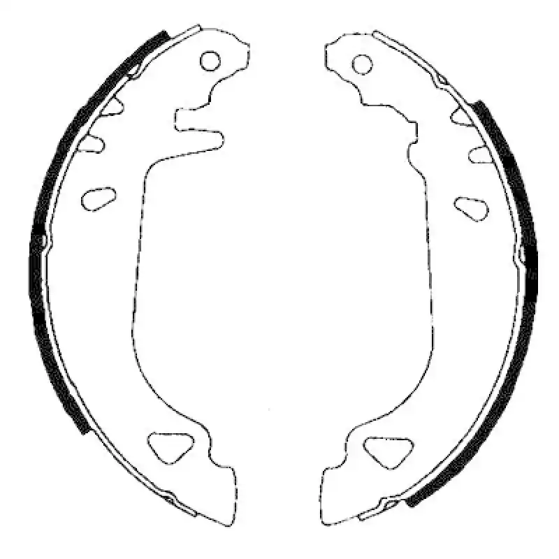 HELLA Bremsbackensatz 8DB 355 001-011 Letzte Chance