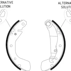 HELLA Bremsbackensatz 8DB 355 001-301 Heißes Angebot