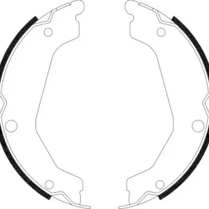 Bestseller HELLA Bremsbackensatz, Feststellbremse 8DA 355 050-051