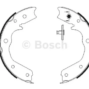 Angebot BOSCH Bremsbackensatz, Feststellbremse 0 986 487 671