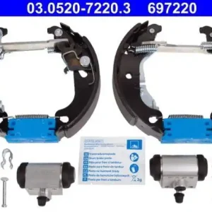 ATE Bremsbackensatz Original ATE TopKit 03.0520-7220.3 Sichere Zahlung