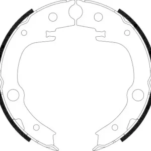 Beliebt HELLA Bremsbackensatz, Feststellbremse 8DA 355 050-651