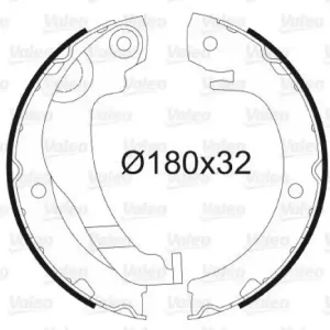 Garantierte Lieferung VALEO Bremsbackensatz, Feststellbremse 564183