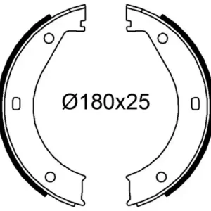 Expressversand VALEO Bremsbackensatz 564257