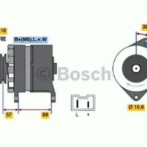Top-Preis BOSCH Generator 0 986 034 861