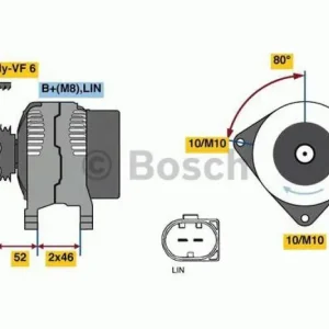 Angebot BOSCH Generator 0 986 047 960