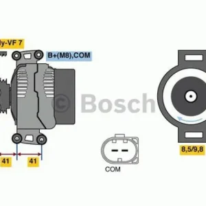 Preiswert BOSCH Generator 0 986 048 840