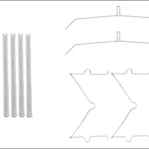 Begrenztes Angebot HELLA Zubehörsatz, Scheibenbremsbelag 8DZ 355 205-641