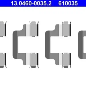 Preiswert ATE Zubehörsatz, Scheibenbremsbelag 13.0460-0035.2