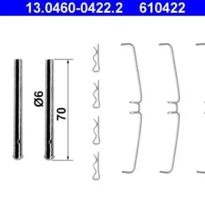 Preiswert ATE Zubehörsatz, Scheibenbremsbelag 13.0460-0422.2