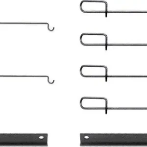 Echt HELLA Zubehörsatz, Scheibenbremsbelag 8DZ 355 202-241