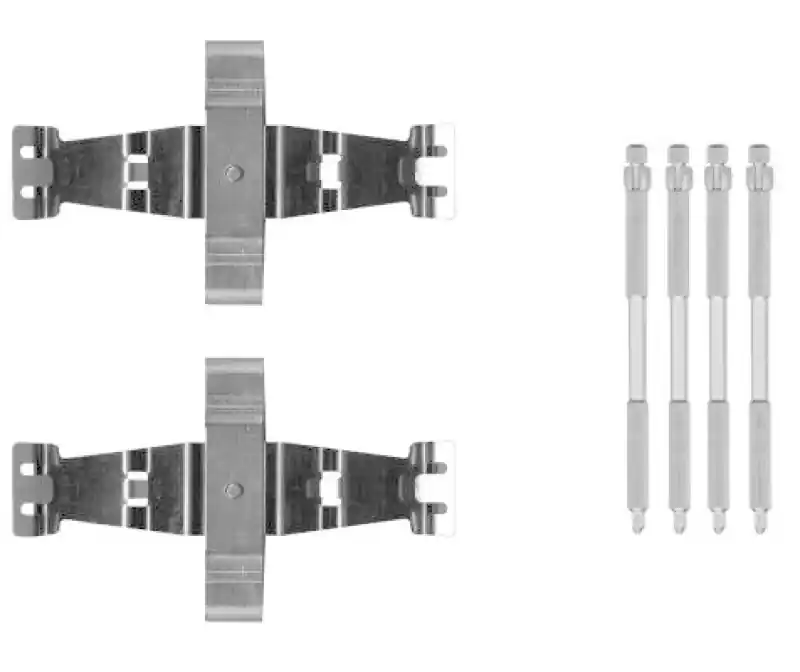 Abverkauf HELLA Zubehörsatz, Scheibenbremsbelag 8DZ 355 206-291