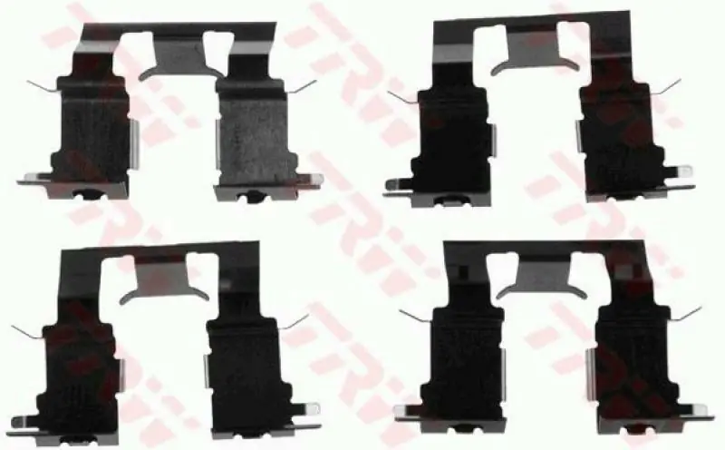 TRW Zubehörsatz, Scheibenbremsbelag PFK512 Expressversand