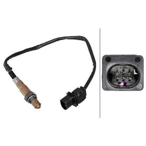 Geprüft HELLA Lambdasonde 6PA 358 221-251