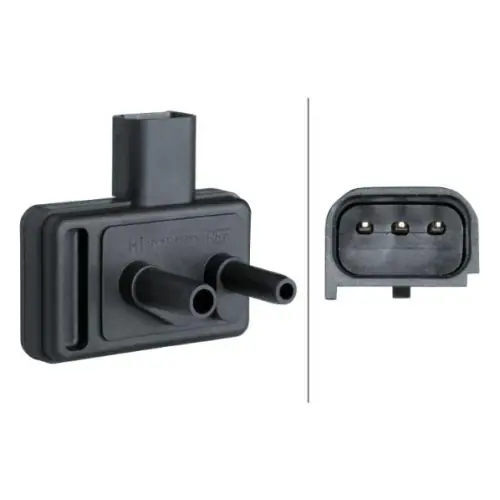 HELLA Sensor, Abgasdruck 6PP 009 409-431 Markenware