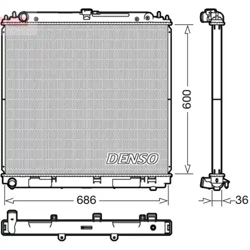 DENSO Kühler, Motorkühlung Letzte Chance