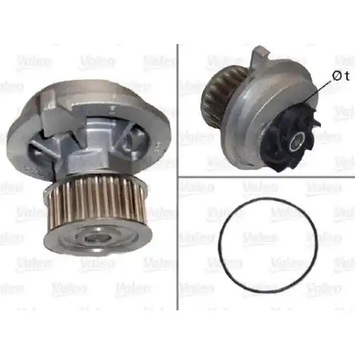 VALEO Wasserpumpe, Motorkühlung 506182 Günstig