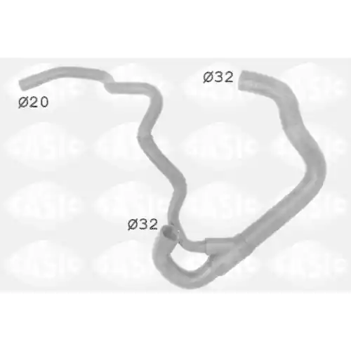 SASIC Kühlerschlauch 3406253 Sonderaktion