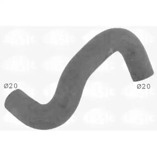 Expressversand SASIC Kühlerschlauch 3404099