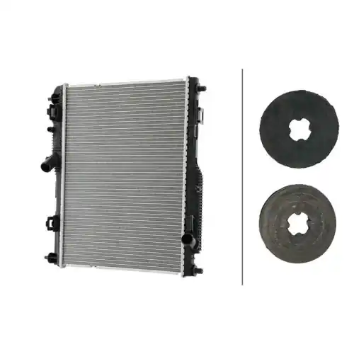 Bestpreis HELLA Kühler, Motorkühlung >>> Easy2Fit <<< 8MK 366 301-831