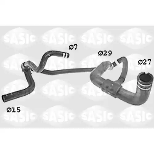 Finale Aktion SASIC Kühlerschlauch SWH6836